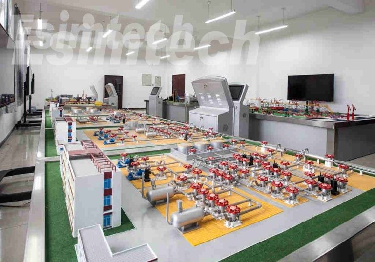 Detailed Guide to the Oil and Gas Production and Transportation Simulation Training System